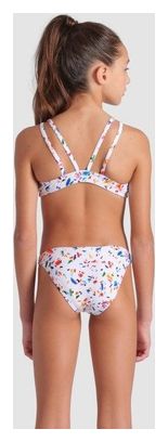 Arena Confetti Zweiteiler Badeanzug Weiß/Multicolor Mädchen