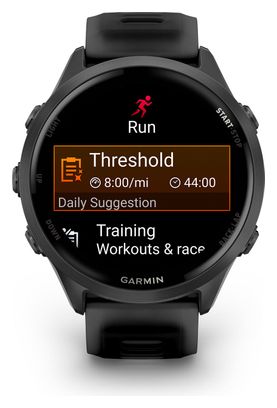 Montre GPS Garmin Forerunner 570 - 47 mm Noir Aluminium Slate