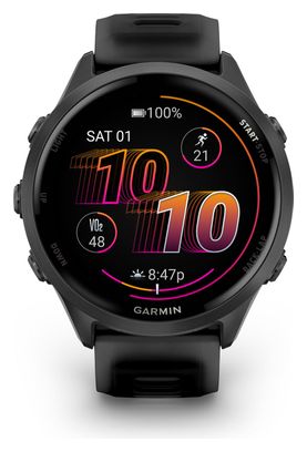 Montre GPS Garmin Forerunner 570 - 47 mm Noir Aluminium Slate