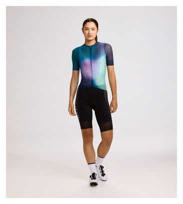 Le Col Pro Air Blue/Green Women's Short Sleeve Jersey