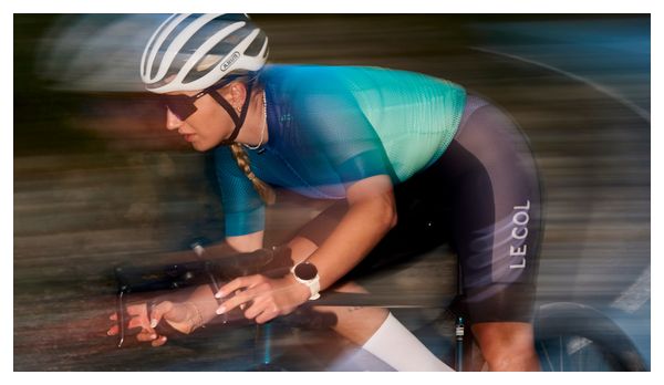 Le Col Pro Air Blue/Green Women's Short Sleeve Jersey