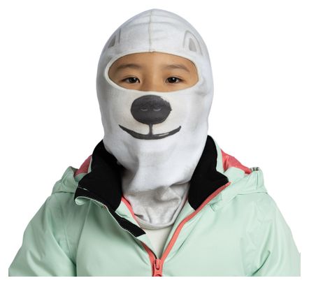 Buff Polar Bear Hood White Child