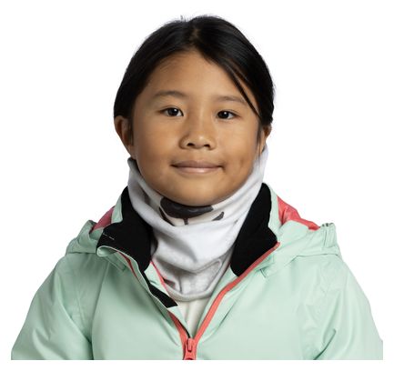 Buff Polar Bear Hood White Child