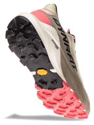 Zapatillas de trail Dynafit Ultra 100 v3 Beige/Rosa para mujer