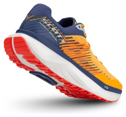 Chaussures Running Scott Pursuit Gravel Jaune/Bleu Homme