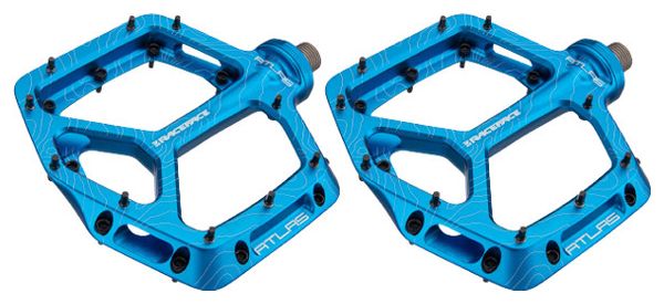 Race Face Atlas Flat Pedals Blue