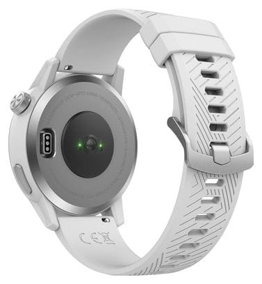 Coros Apex 46 mm GPS Watch White Silver