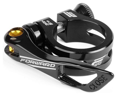 Forward Elite Quick Release Zadelklem Zwart