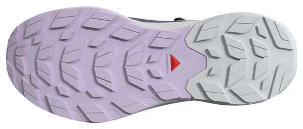 Chaussures de Randonnée Femme Salomon Elixir Activ Mid GTX Bleu Gris