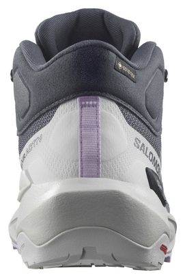 Chaussures de Randonnée Femme Salomon Elixir Activ Mid GTX Bleu Gris