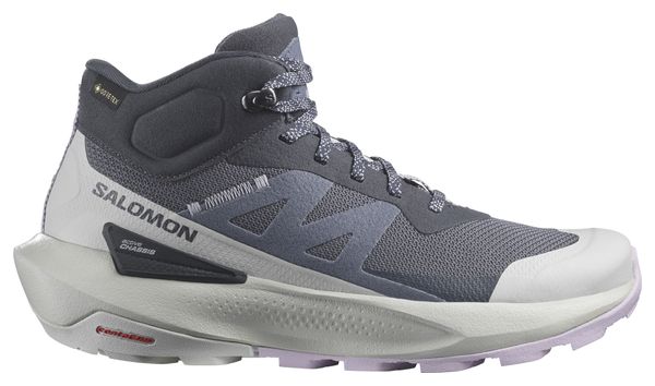 Chaussures de Randonnée Femme Salomon Elixir Activ Mid GTX Bleu Gris