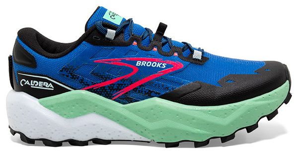 Brooks Caldera 7 Trail Shoes Blue Pink Men's