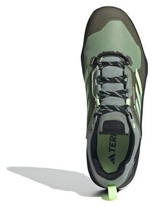 adidas Terrex Swift R3 GTX Hiking Boots Green Black Men's