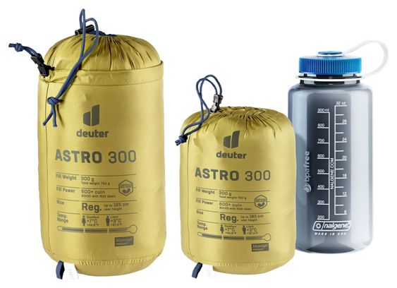 Deuter Astro 300 Slaapzak Geel