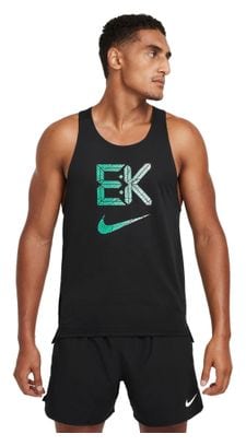 Nike Dri-Fit Fast Kipchoge Tank Blauw Groen Heren