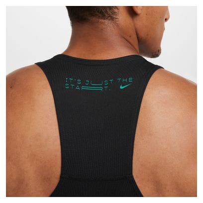 Nike Dri-Fit Fast Kipchoge Tank Blauw Groen Heren