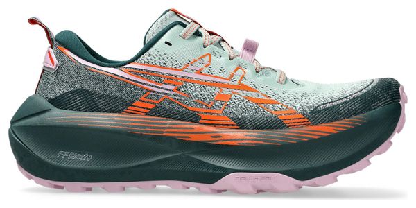 Chaussures Trail Asics Trabuco Max 4 Bleu/Rose Femme