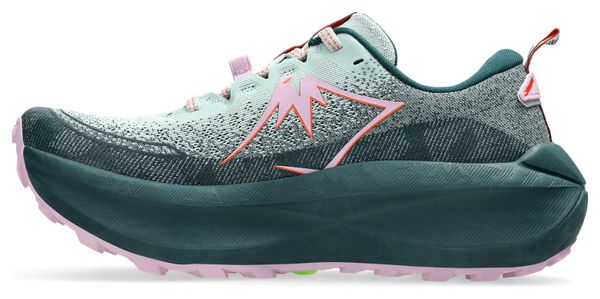 Chaussures Trail Asics Trabuco Max 4 Bleu/Rose Femme