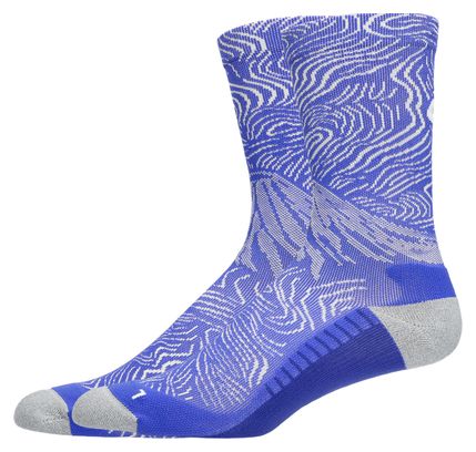 Chaussettes Asics Fujitrail Graphic Crew Violet