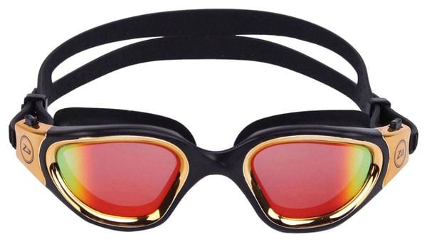 Lunettes natation Polarisées Triathlon Vapour Black / Gold