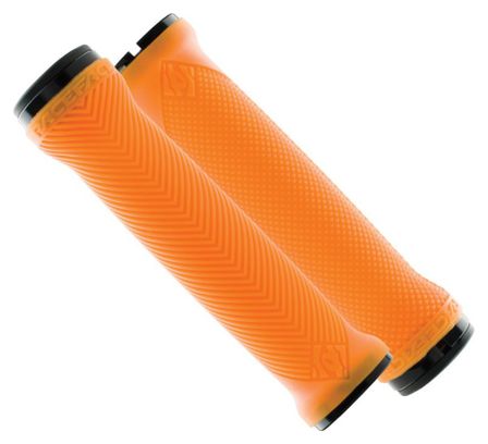 Race Face LoveHandle Grips Double Lock-On Orange