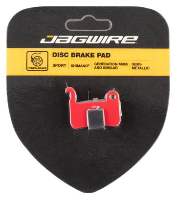 Pastiglie freno a disco Jagwire per Shimano Alfine / Deore / Deore LX / Deore XT / Hone / SLX / Saint / XTR e TRP Dash / Parabox
