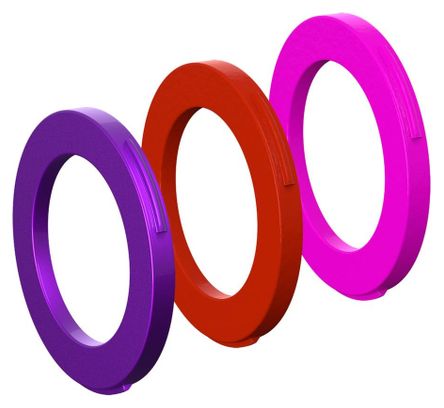 Kit d’œillets pour étrier MAGURA 2 pistons à partir de 2015 violet rouge rose fluo