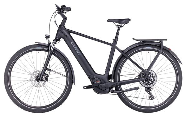 Cube Touring Hybrid Pro 500 Elektro-Hybrid-Fahrrad Shimano Deore 11S 500 Wh 700 mm Schwarz