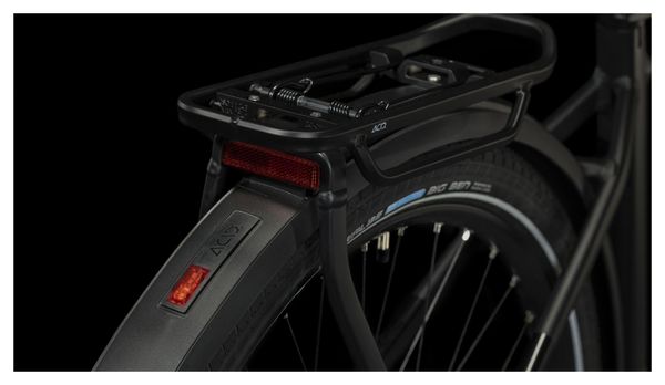 Cube Touring Hybrid Pro 500 Bicicleta Híbrida Eléctrica Shimano Deore 11S 500 Wh 700 mm Negra 2023