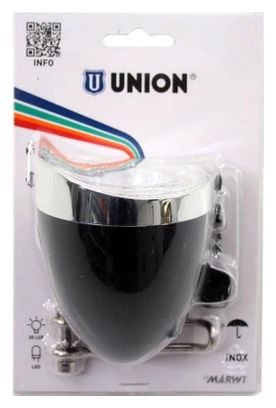UNION phare UN-4925 Retro on/off dynamo noir