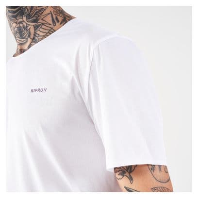 T-Shirt Running Kiprun Run 900 Replika Blanc