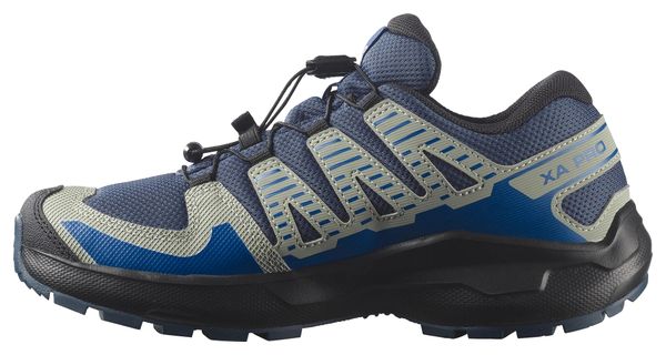 Salomon XA Pro Waterproof Blue Kids' Trail Running Shoes