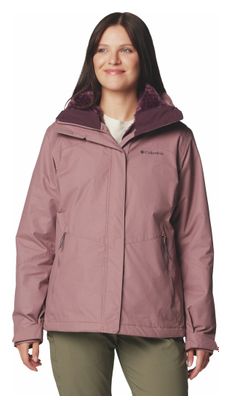 Chaqueta impermeable 3 en 1 Columbia Bugaboo III Mujer Morado