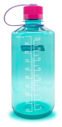 Gourde Nalgene Sustain Narrow Mouth Turquoise - 1L