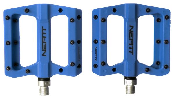 Coppia di pedali Neatt Composite 8 Pin Flat Blu
