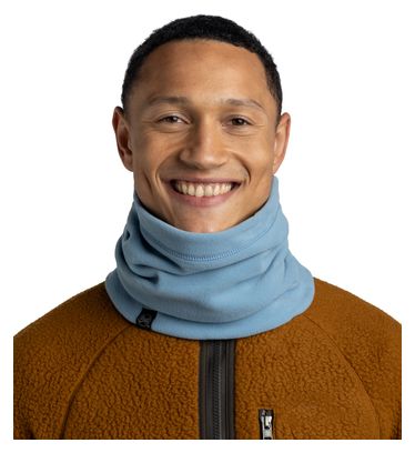 Girocollo in pile blu Buff