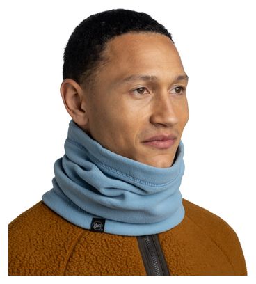 Girocollo in pile blu Buff