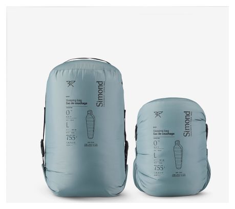 Simond Sprint 0° Schlafsack, grau