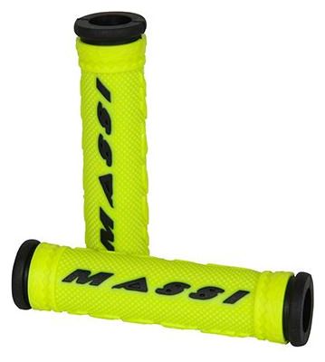 Par de puños MASSI COMP Amarillo Negro