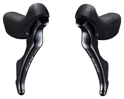 Shimano STI 105 ST-R7000 11V Shifters Zwart