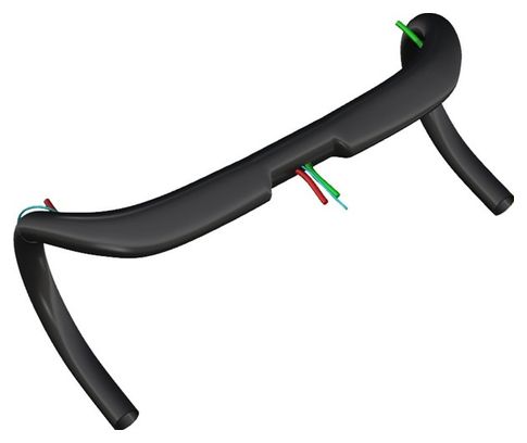 Deda SuperZero Aluminum Handlebars Black / White