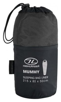 Drap de couchage Highlander Mummy Sleeping Bag Liner momie