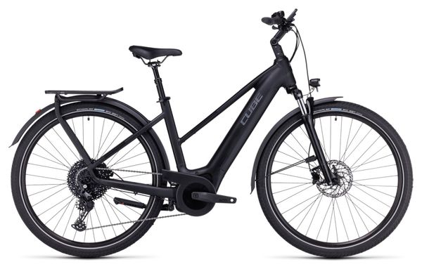 Cube Touring Hybrid Pro 500 Trapeze Electric Hybrid Bike Shimano Deore 11S 500 Wh 700 mm Black 2023