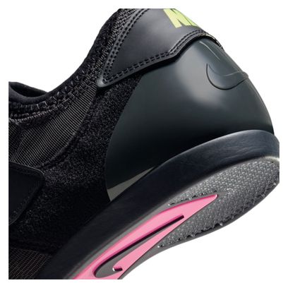 Nike Pole Vault Elite Black Pink Yellow Unisex Track &amp; Field Shoes