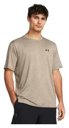 Camiseta de manga corta Under Armour Tech Vent Beige para hombre