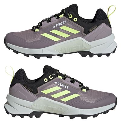 adidas Terrex Swift R3 GTX Violet Green Women's Hiking Shoes