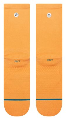 Calzini Stance Run Light Crew arancioni