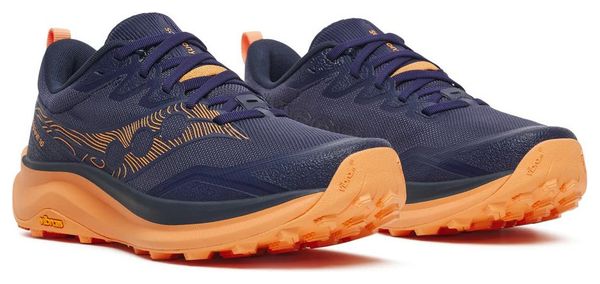 Saucony Peregrine 16 trailschoenen, blauw/oranje, dames