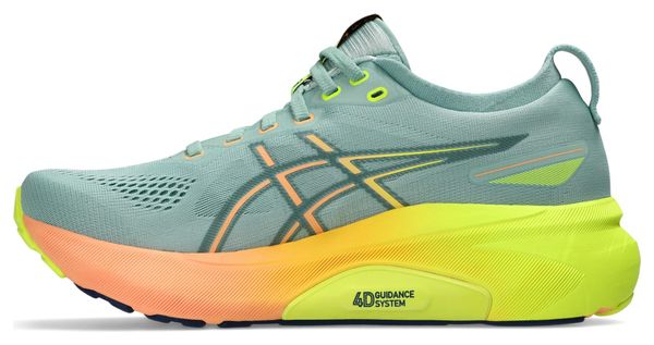 Chaussures Running Asics Gel-Kayano 31 Paris Vert/Orange/Jaune Femme