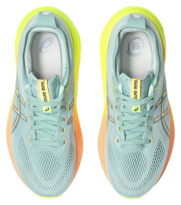 Asics Gel-Kayano 31 hardloopschoenen Parijs Groen/Oranje/Geel Dames